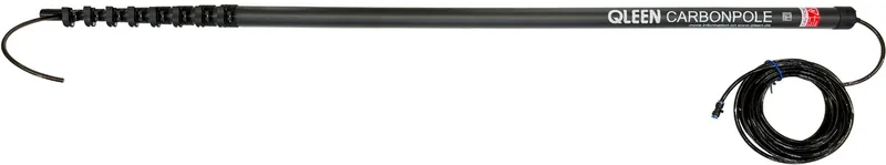 QLEEN NoTwist telescoopsteel CARBON POLE